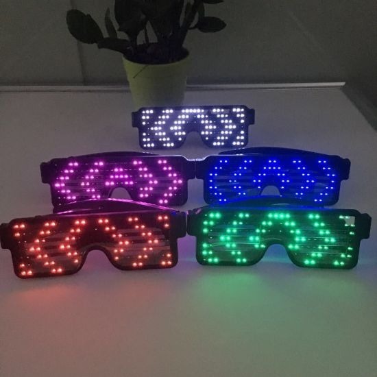 Gafas con luz LED